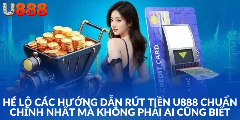 Tất tần tật thao tác rút tiền nhanh chóng tại U888